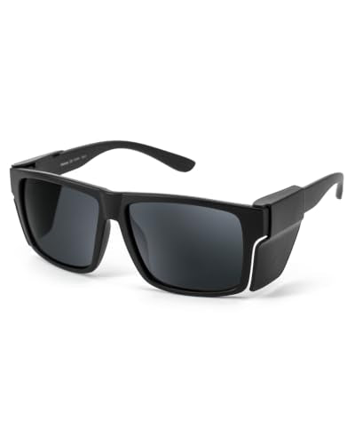 Safety Sunglasses with Side Shields Tinted Protective Work Glasses Men
