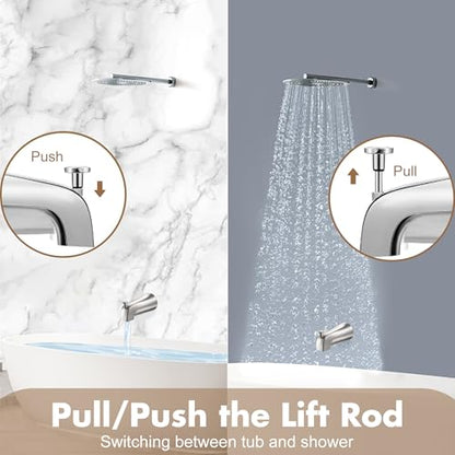 Universal Bathtub Tub Spout with Diverter