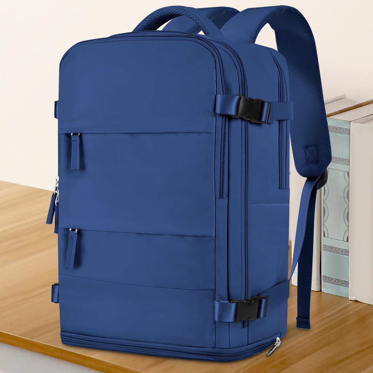 Large Travel Backpack For Women Men (Royal Blue / 30 liters)