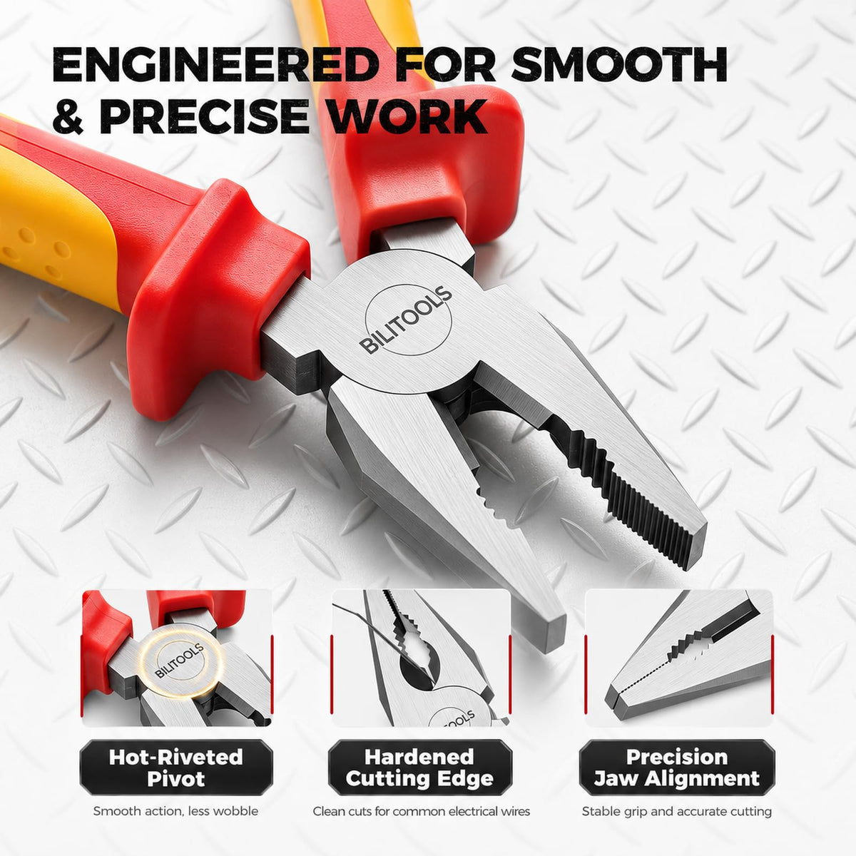1000V Insulated Lineman Pliers (Insulated Pliers / Insulated Lineman Pliers)