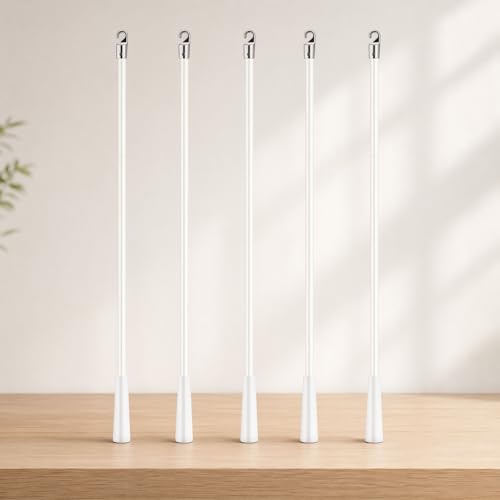 Fiberglass Wands for Blinds Extra Long Blind Wand Extender Blind Wand Replacement with Hook for Window Opener Accessory
