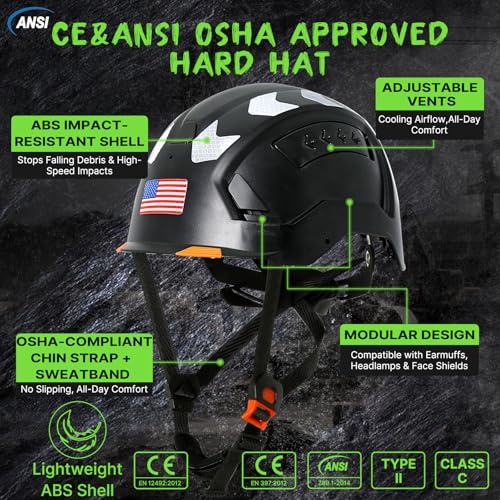 Type 2 Hard Hat with Chin Strap