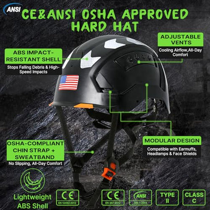 Type 2 Hard Hat with Chin Strap