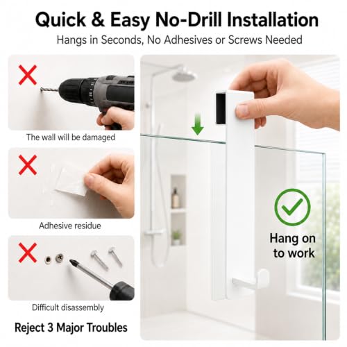 Shower Door Hooks