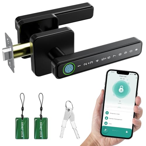 Smart Fingerprint Door Lock Knob