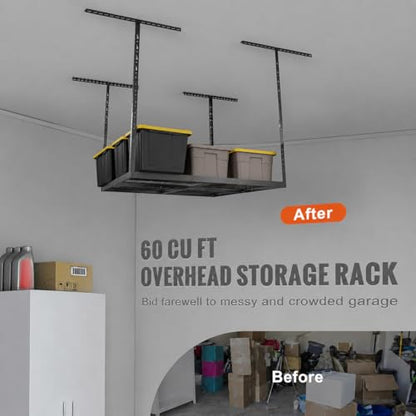 4x8 Overhead Garage Storage Rack