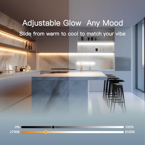 Under Cabinet LED Lighting Bars (Touch / Silver)