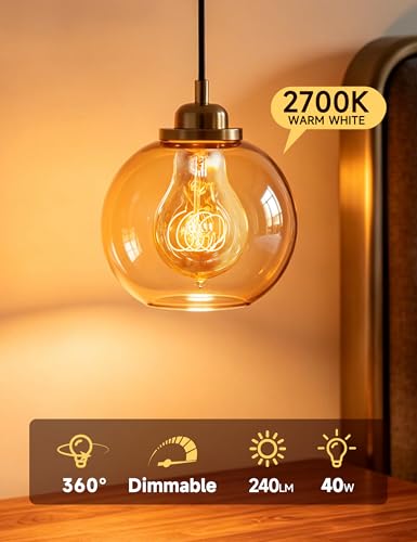 Incandescent Light Bulbs 40 Watt 2700K A19 E26