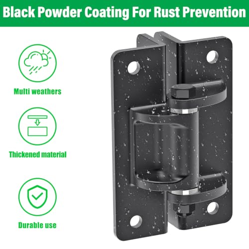 Heavy Duty Gate Hinges for Farm & Driveway Gates