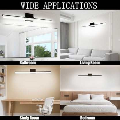 Modern Bathroom Light Fixtures Over Mirror