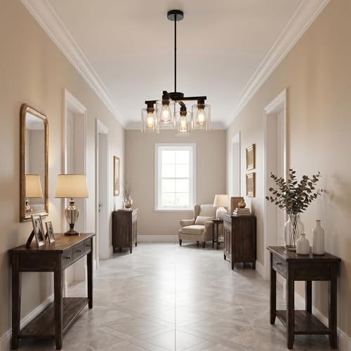 Farmhouse Black Pendant Light