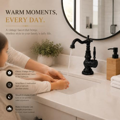 Kitchen Faucet Antique Single Handle Bathroom Faucet