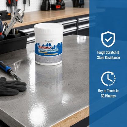 Water Based Crystal Clear Polyurethane Gloss Finish