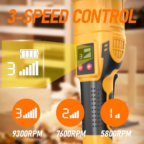 Cordless Angle Grinder Fit for Dewalt 20V Max Battery