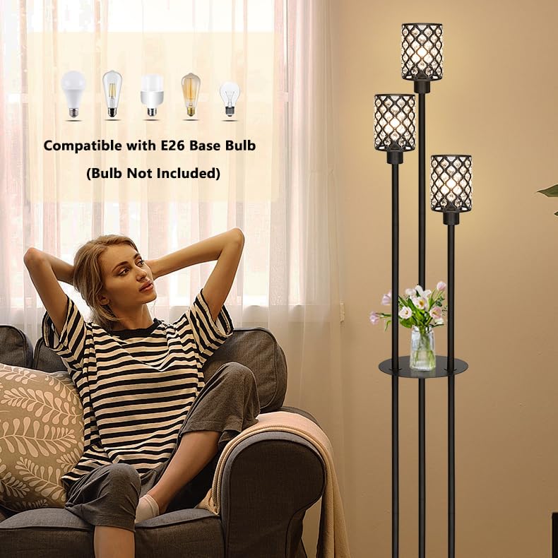 Gold Floor Lamps for Living Room