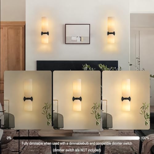 Milk Glass Bathroom Wall Sconces Set of Two