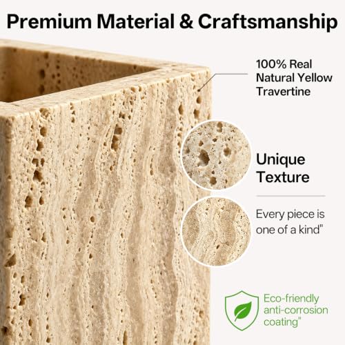 Natural Travertine Wall Sconce Half Moon Hardwired Stone Lights