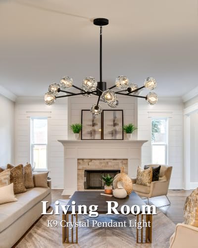 Sputnik Chandeliers for Dining Room Light Fixture Over Table