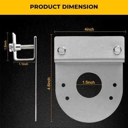 2Pcs Watermelon Light Brackets Universal Mount