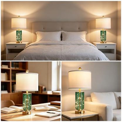 23" Bedside Table Lamps for Living Room
