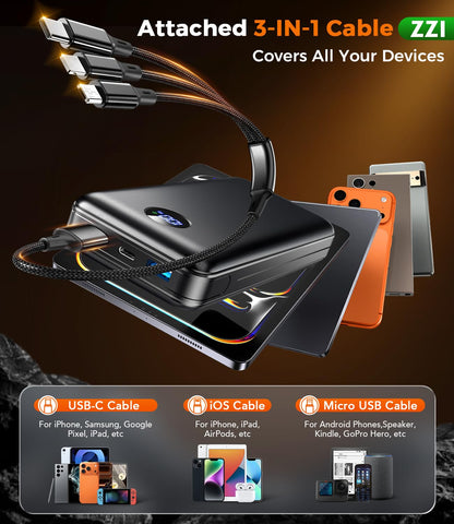 Portable Charger Power Bank 60000mAh
