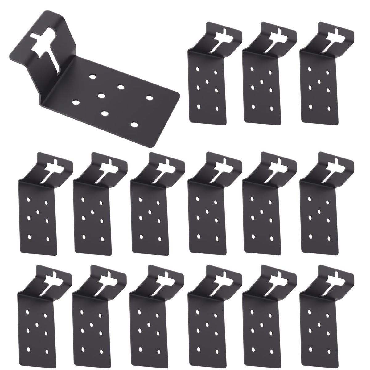 26 Pcs Black T (Black)