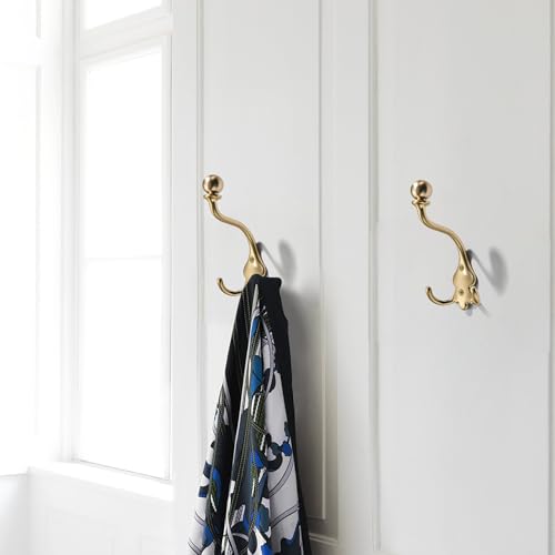 Coat Hooks Towel Hooks Robe Hooks Decorative Wall Hooks for Bathroom Bedroom Kitchen Towel Robe Bathroom Hardware