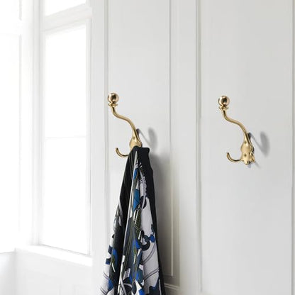 Coat Hooks Towel Hooks Robe Hooks Decorative Wall Hooks for Bathroom Bedroom Kitchen Towel Robe Bathroom Hardware