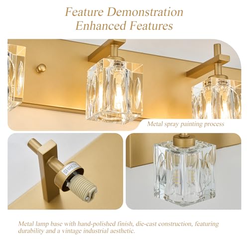 Crystal Vanity Light Bathroom Wall Light