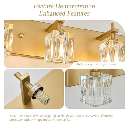 Crystal Vanity Light Bathroom Wall Light