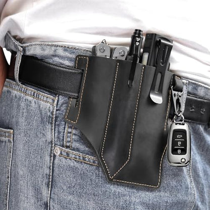 Leather Multitool Sheath for EDC Tools