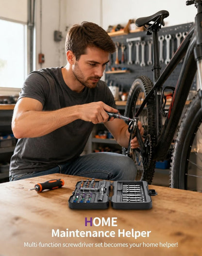 Magnetic Screwdriver Set (Upgraded 24 In 1)