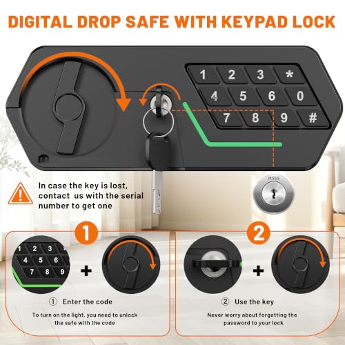 Large Depository Drop Safe for Business
