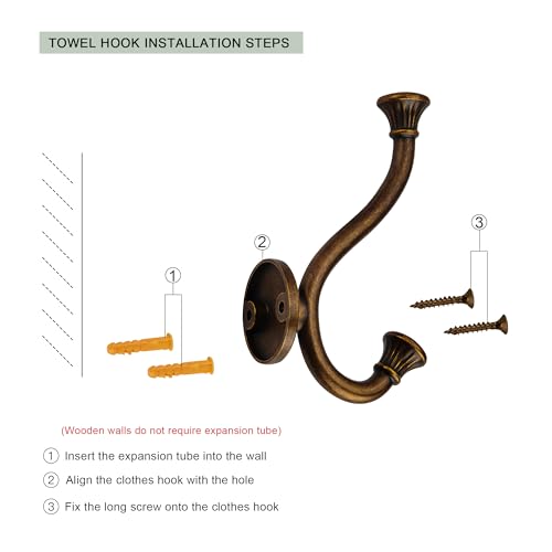 5 Pack Coat Hooks