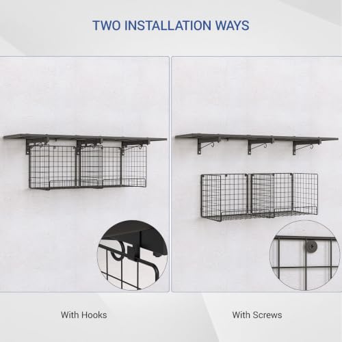1x4ft Garage Wall Shelves