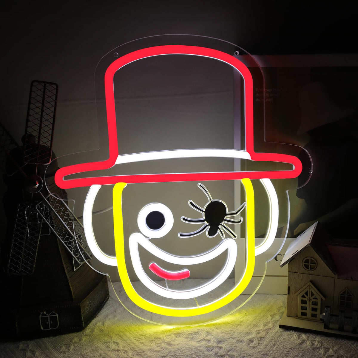 Sammy Neon Signs for Wall Decor (Red-Sammy)
