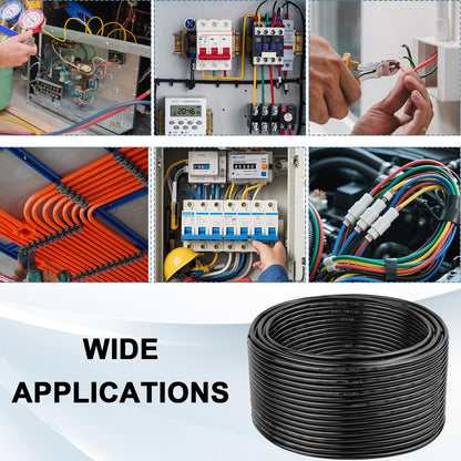 THHN Wire 6 Gauge 10FT (Black / 6 Gauge 10FT)
