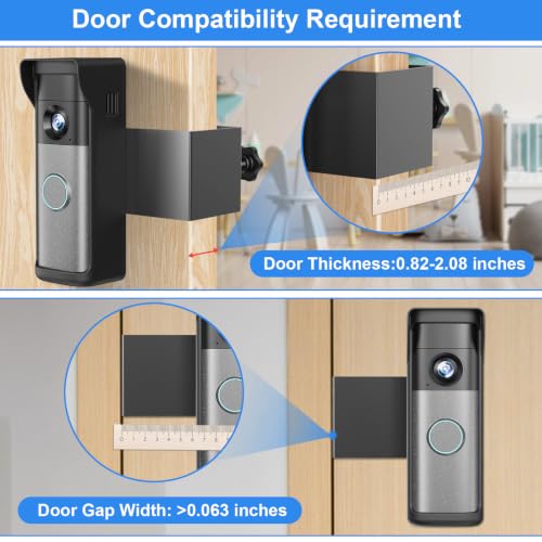 Anti Theft Doorbell Mount Compatible with Ring Battery Doorbell