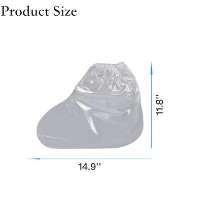 10 Pairs Disposable Waterproof Shoe Covers