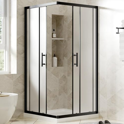 Corner Shower Enclosure 35" D x 35" W x 72" H