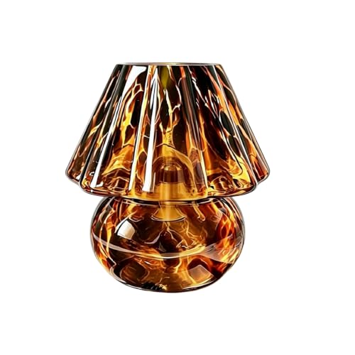 Glass Mushroom Lamp