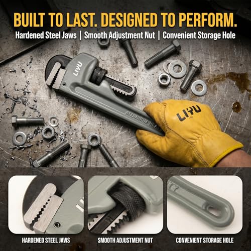 Aluminum Handle Pipe Wrench