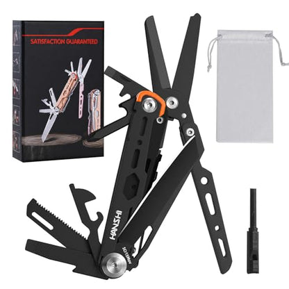 Pocket Knife Multitool with Scissors for Gift for Men Dad Boyfriend
