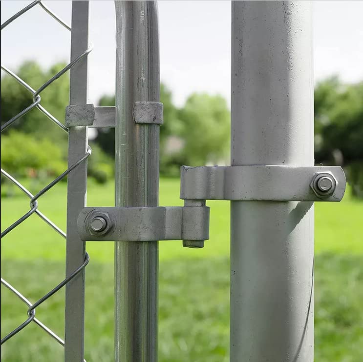 2 Pack Chain Link Fence Gate Hinge Kit