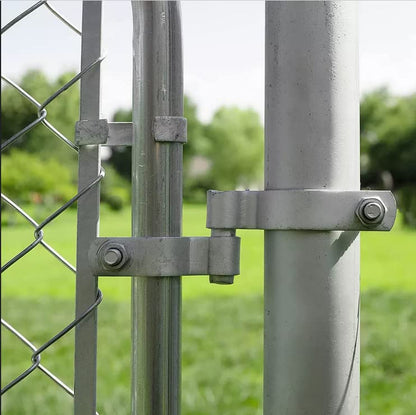 2 Pack Chain Link Fence Gate Hinge Kit