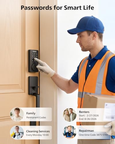 Wi Fi Smart Front Door Lock Set