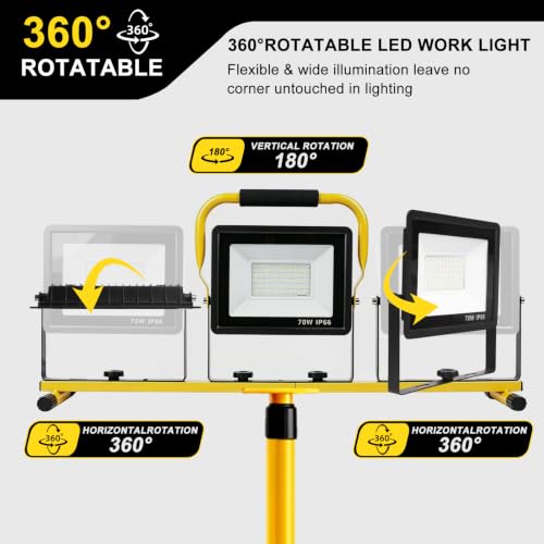 3x70W LED Work Light