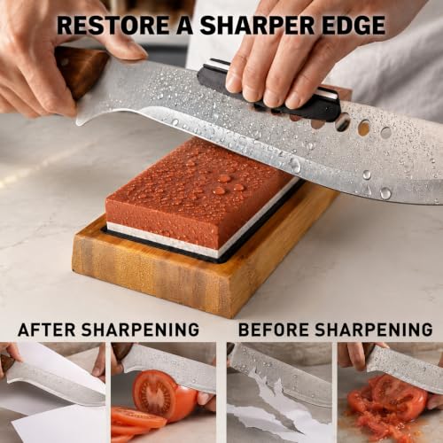 Knife Sharpening Stone Set