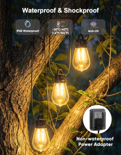 RGBW Smart Outdoor String Lights