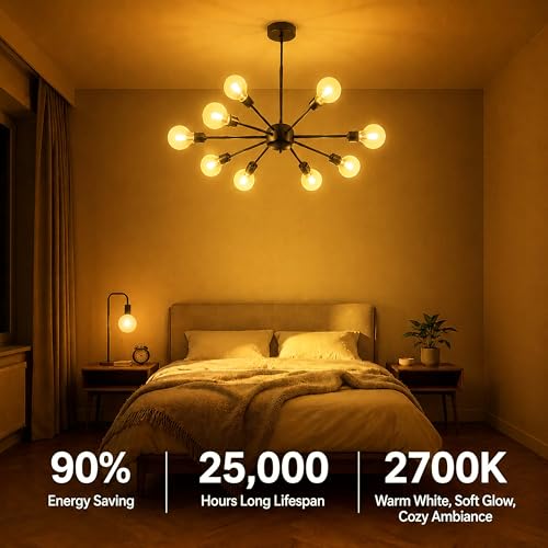 G80 2700K Dimmable Light LED Bulbs
